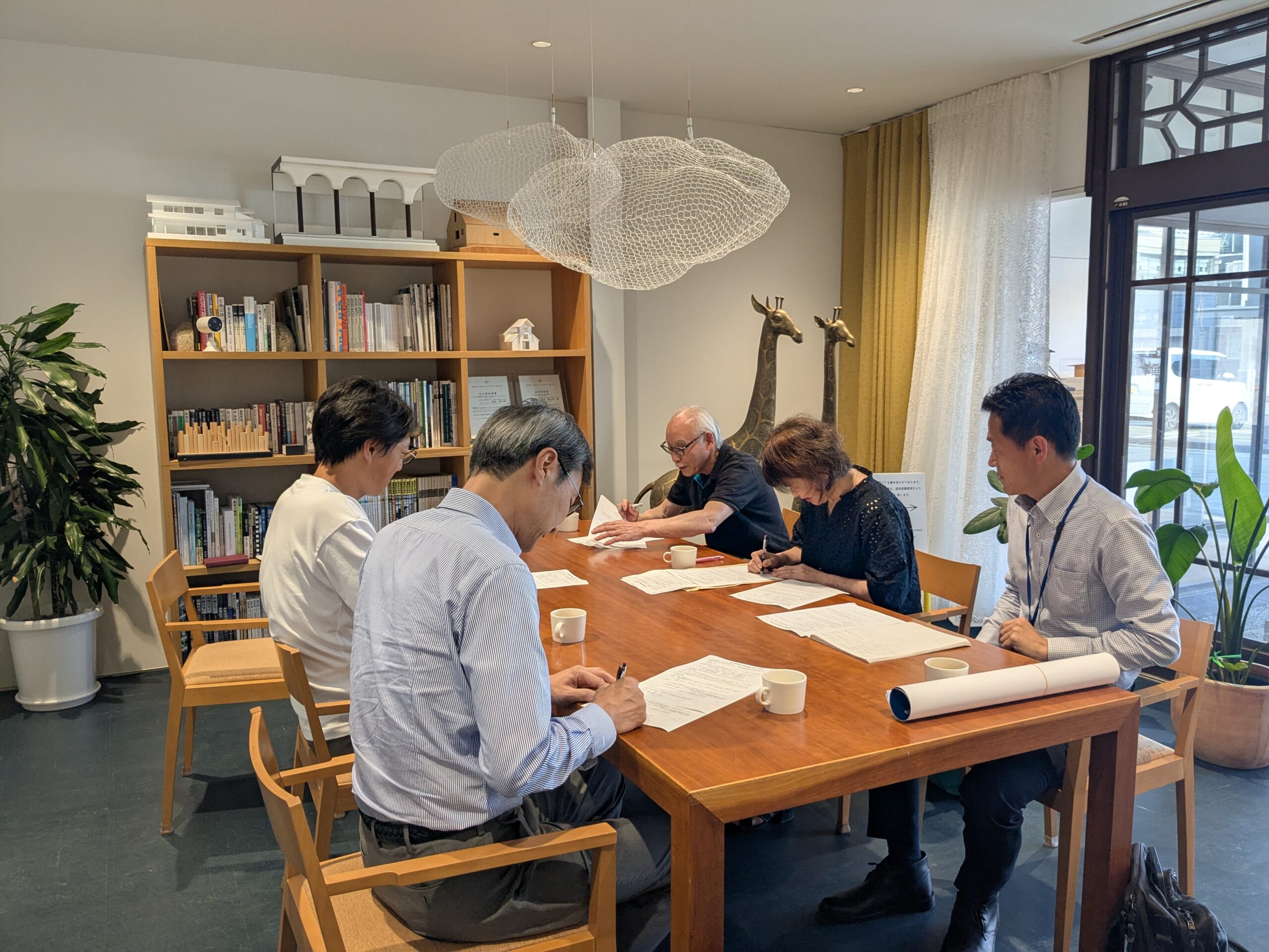 歴史的建造物の所有者の方々へご支援に関するご説明をしました