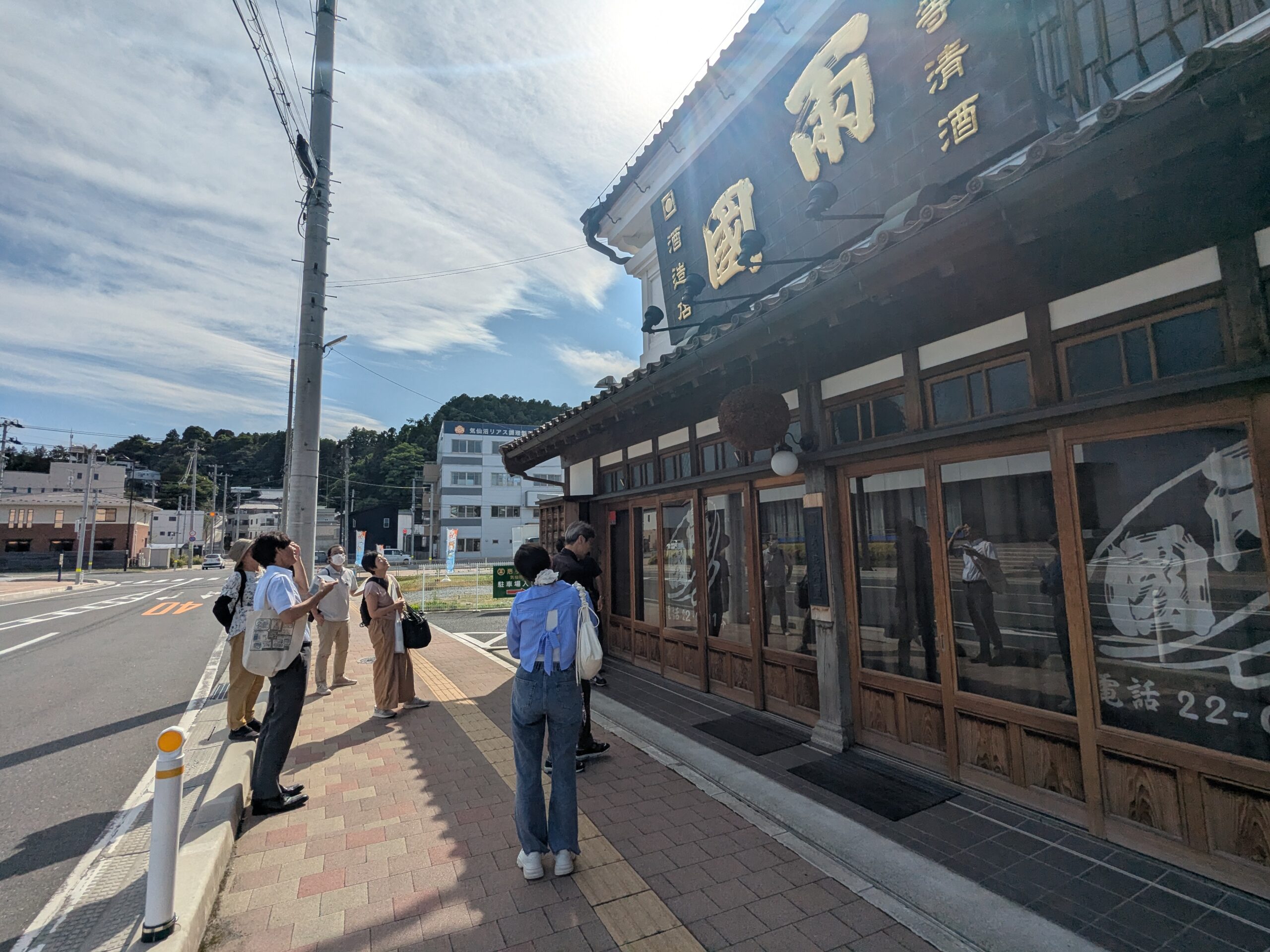 気仙沼市内湾地区の視察を行いました